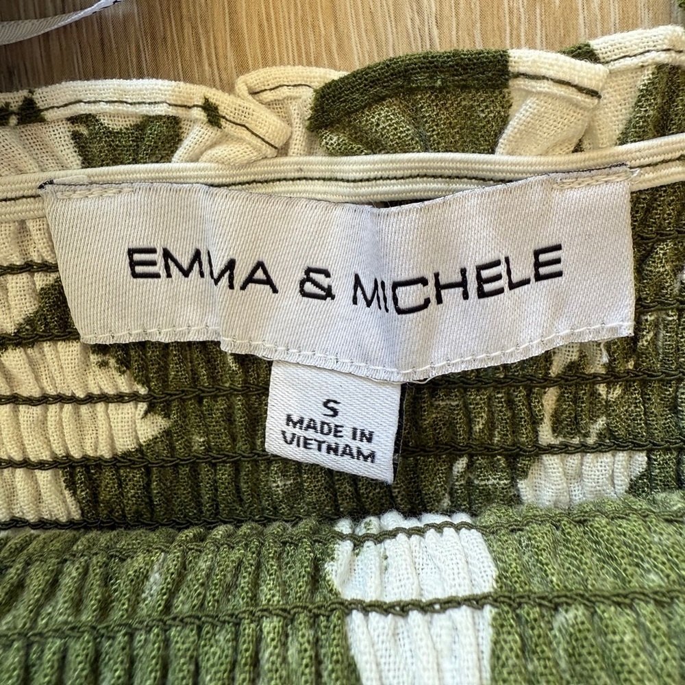 NWOT Emma & Michel Sleeveless dress with stretch top Size S - Picture 6 of 8